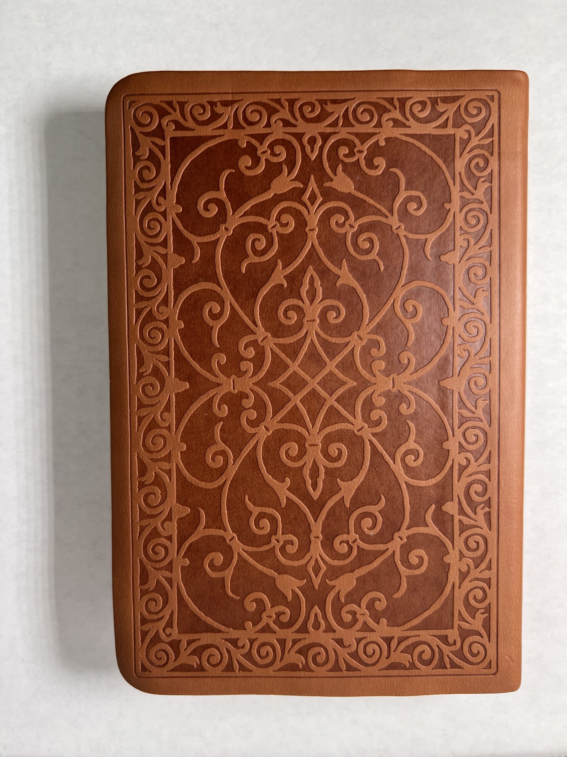 HCSB Pocket Size Gift Bible Brown Filigree