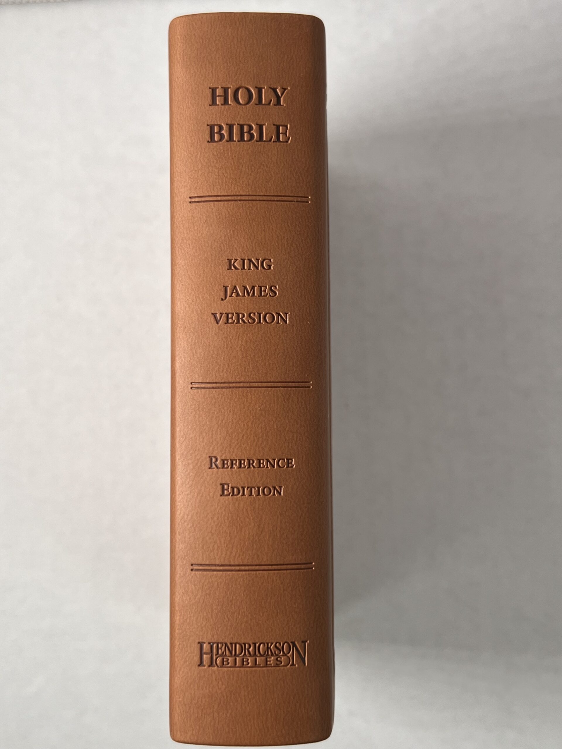KJV Large Print Compact Reference Bible Tan Color - Image 2