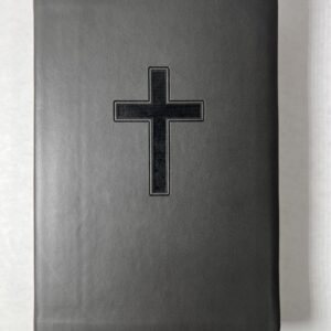 HCSB Pocket Size Gift Bible Grey Cross