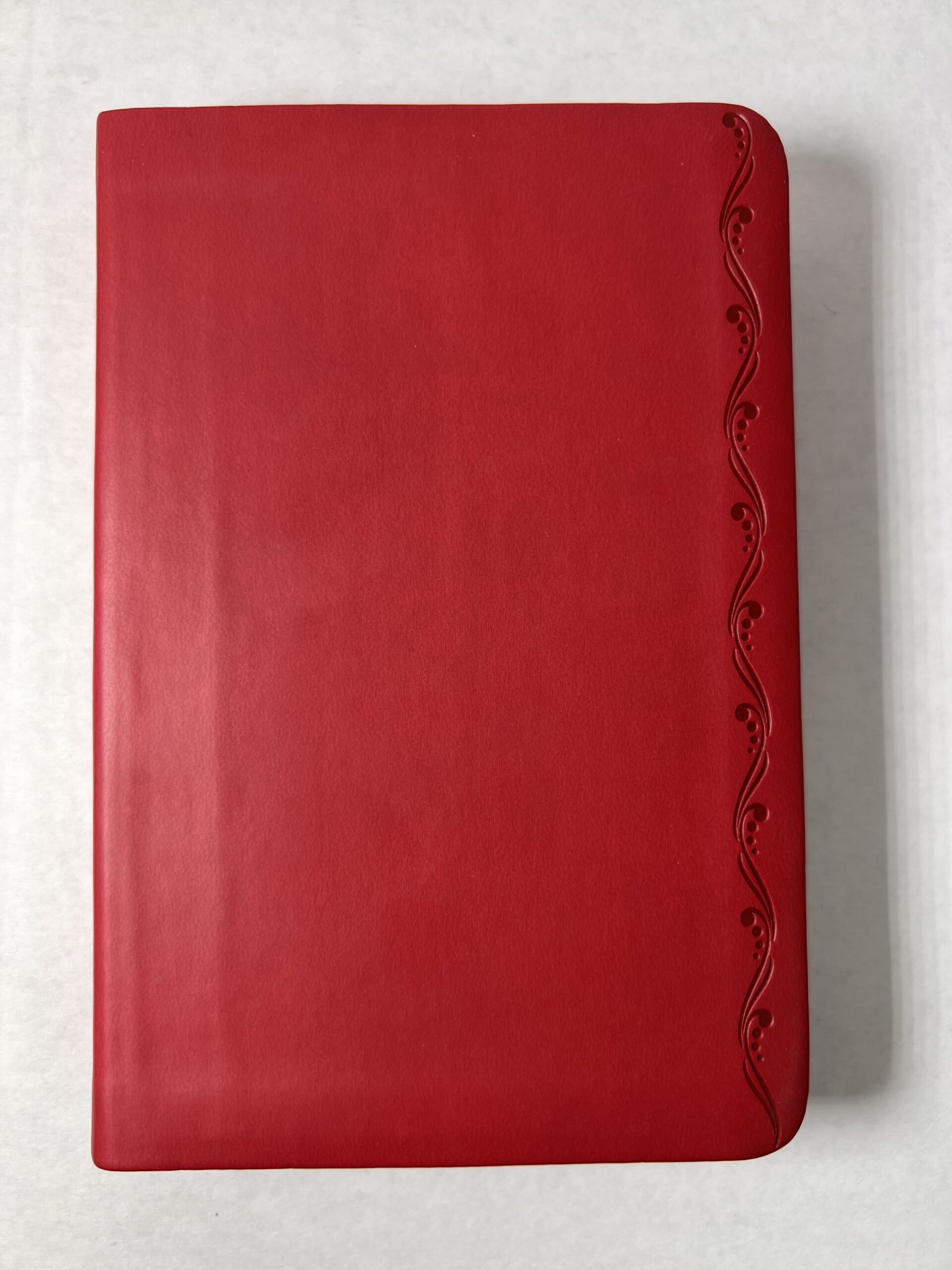 HCSB Pocket Size Gift Bible Red Filigree