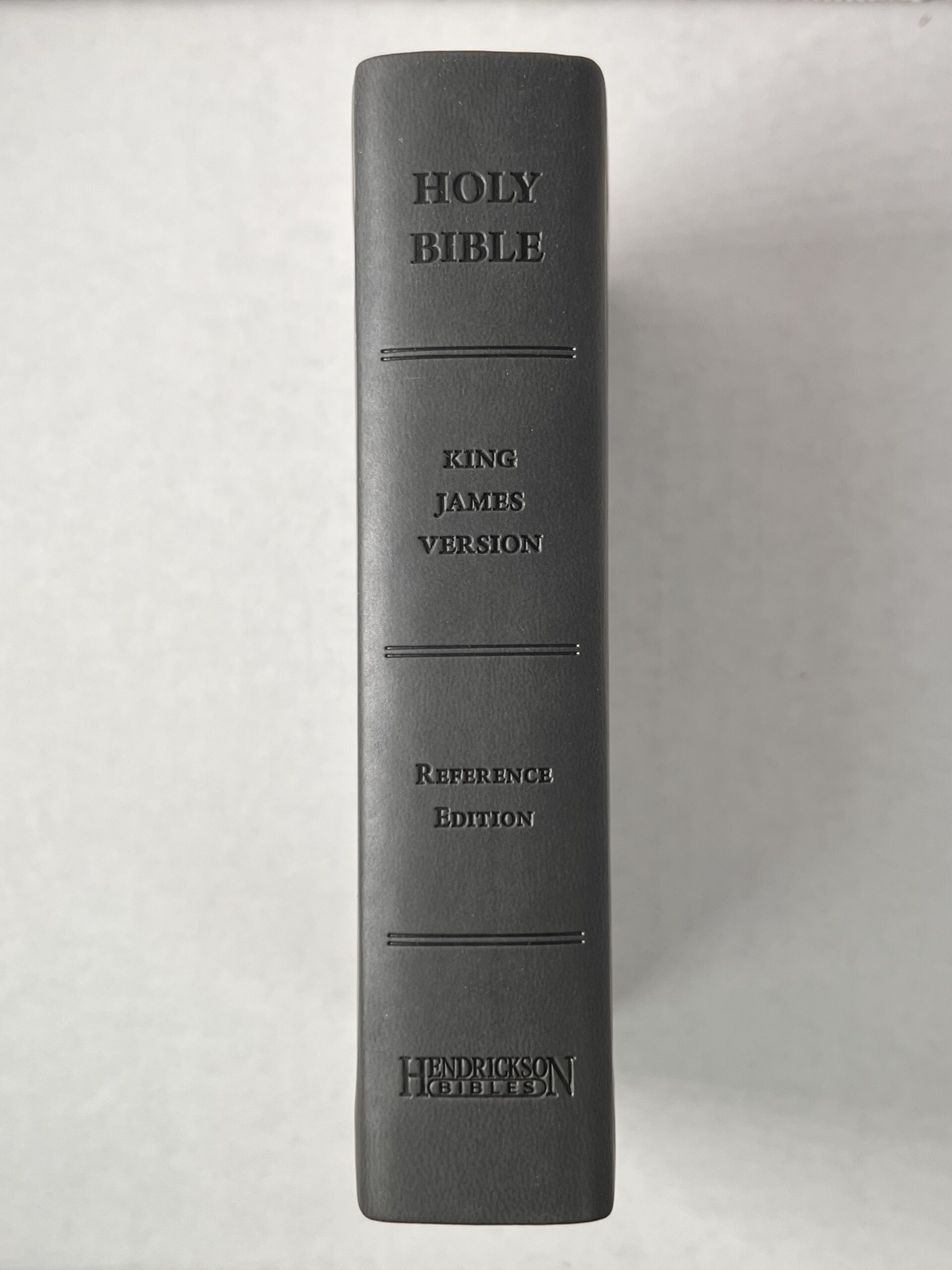 KJV Large Print Compact Reference Bible Grey Color - Image 2